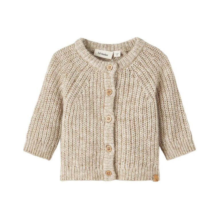 Lil'Atelier Vestje Omio, Chinchilla