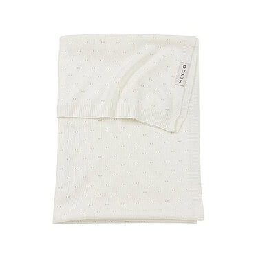 Meyco Wiegdeken bamboo Ajour Off white
