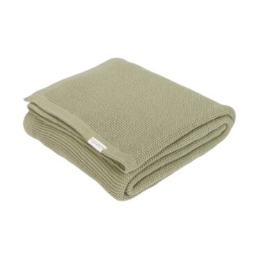Little Dutch Gebreid Wiegdeken Olive