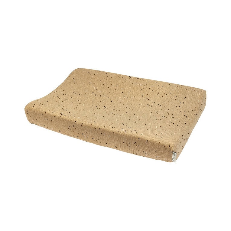 Meyco Aankleedkussenhoes Rib spot Toffee melange