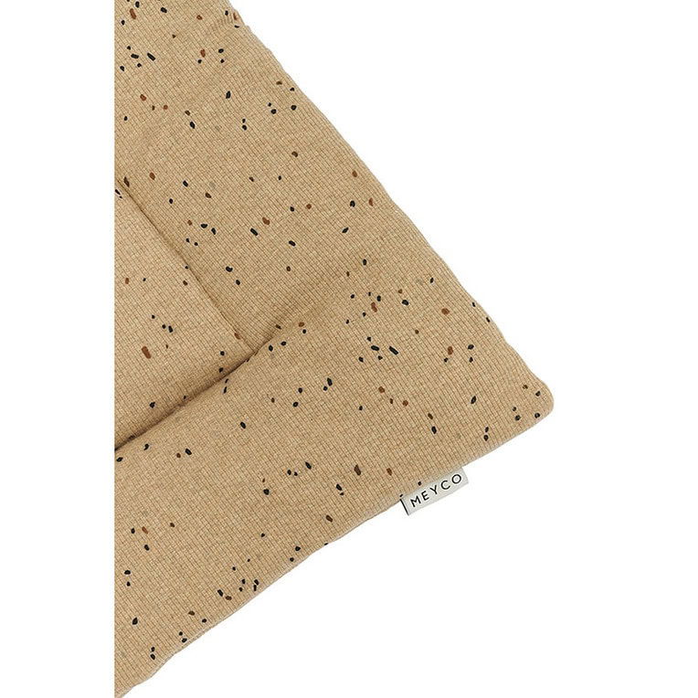 Meyco Boxkleed Rib mini spot Toffee