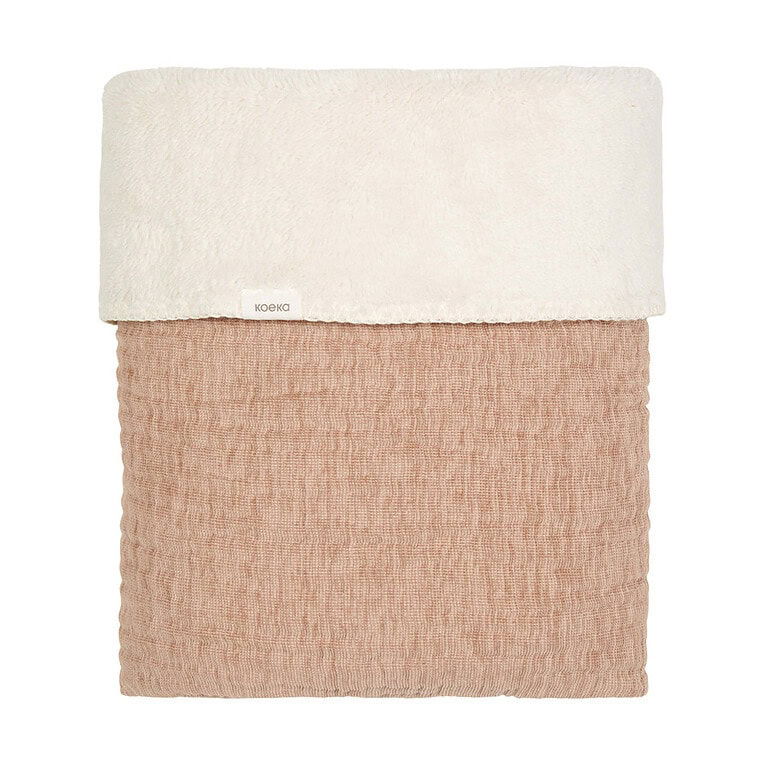 Koeka Ledikantdeken teddy Rivoli Caffe