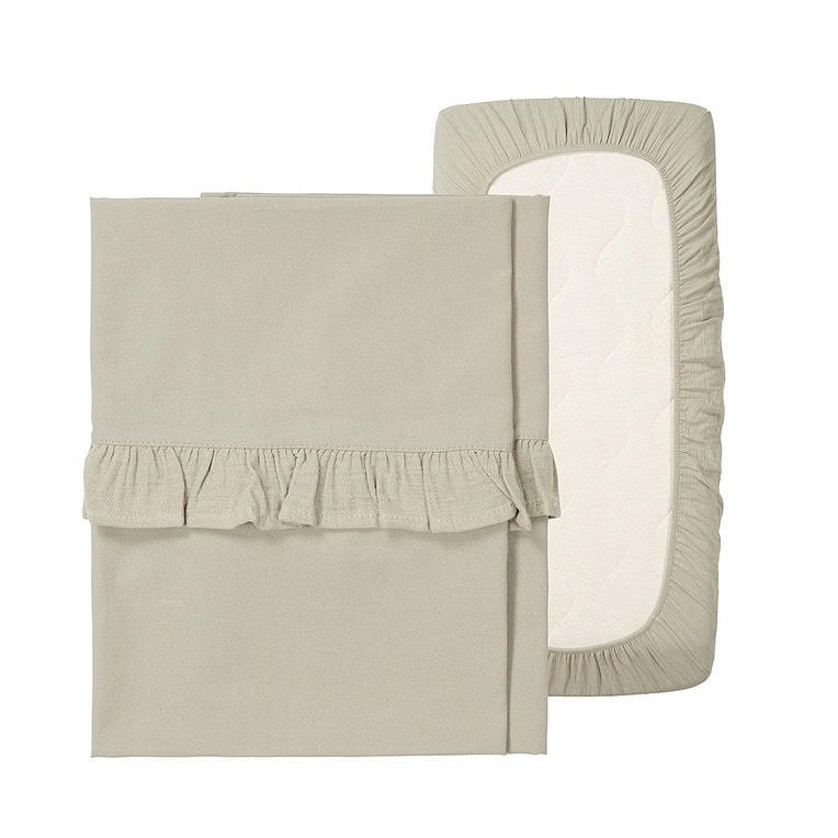 Koeka laken en Hoeslaken Ruffle