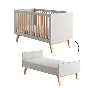 Pinio Swing ledikant Grijs (70x140)