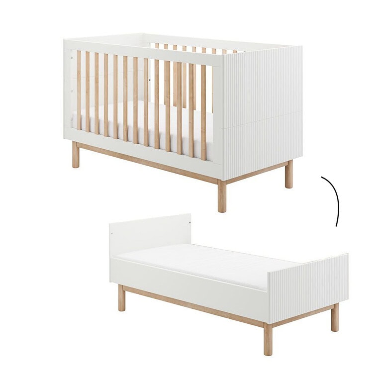 Pinio Miloo ledikant Wit (70x140)