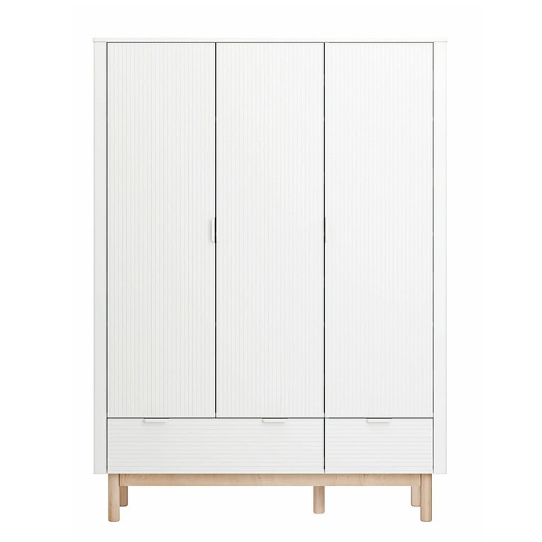 Pinio Miloo 3-deurskast wit
