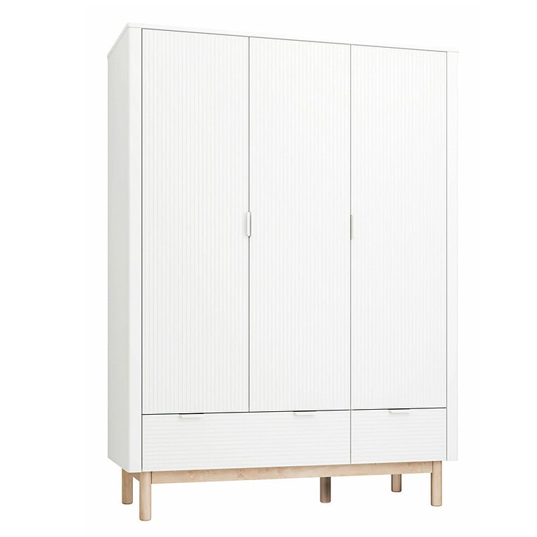 Pinio Miloo 3-deurskast wit