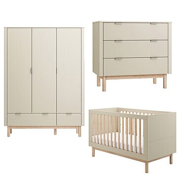 Pinio Miloo doorgroei babykamer Champagne 3-deurs