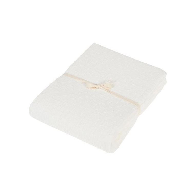 Nanami Ledikantlaken Woven dot Off white
