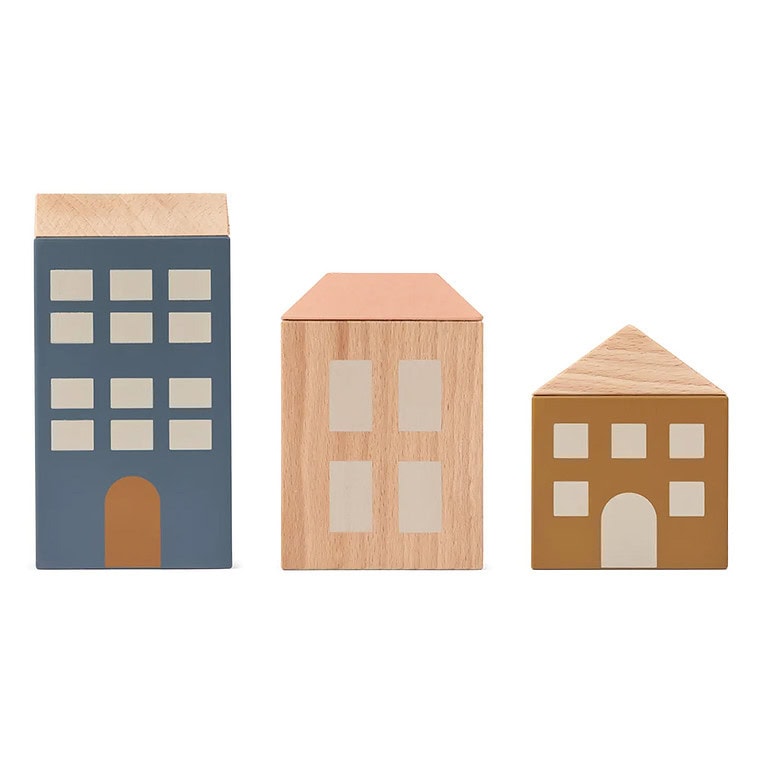 Liewood Speelgoed huisjes 3-pack