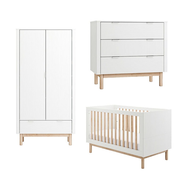 Pinio Miloo doorgroei babykamer Wit 2-deurs