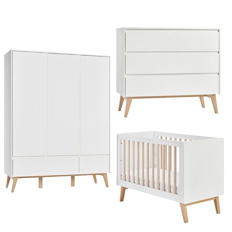 Pinio Swing babykamer Wit 3-deurs