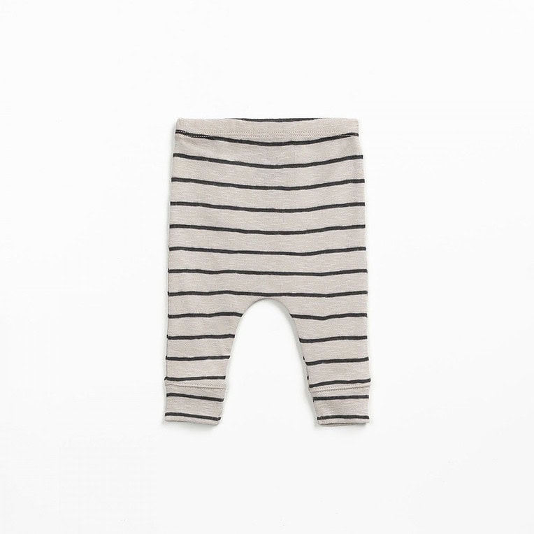 play up Legging striped rib flamé