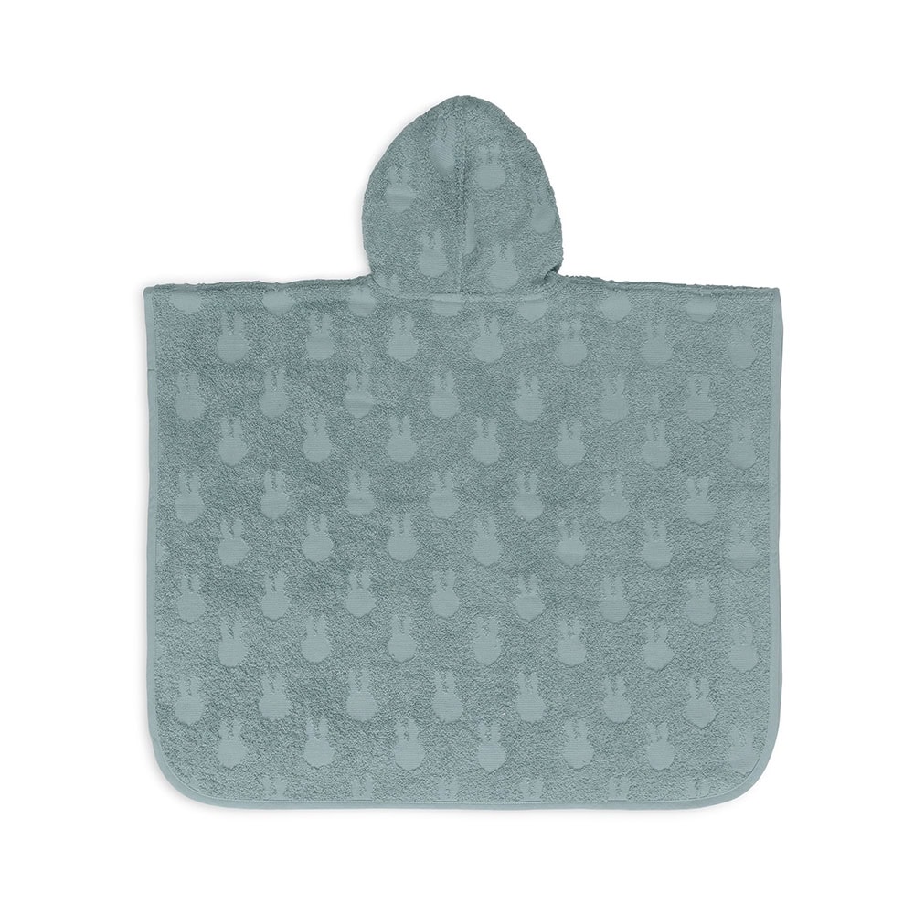 Jollein badponcho Miffy Jacquard - Sea Green