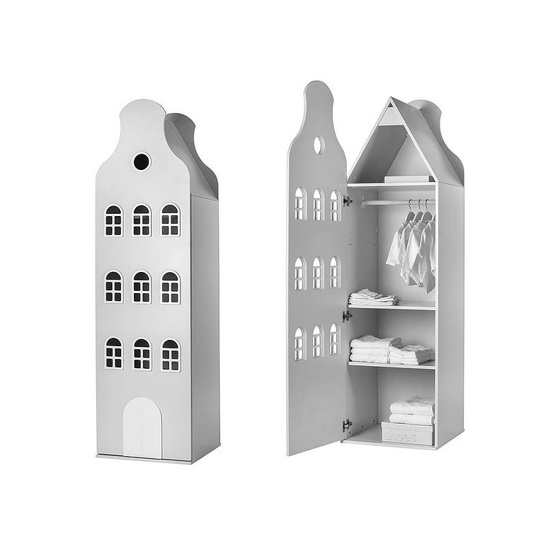 kastvaneenhuis Klokgevelkast wenskleu