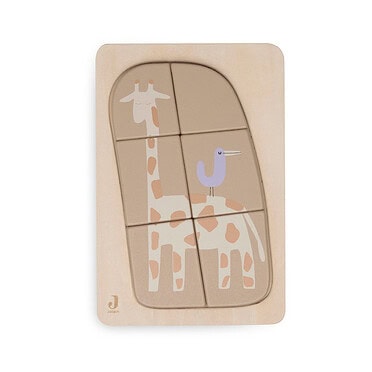 Jollein Houten Puzzel Giraffe