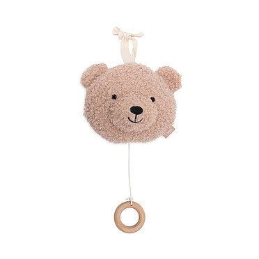 Jollein Muziekhanger teddy bear - Wild Rose