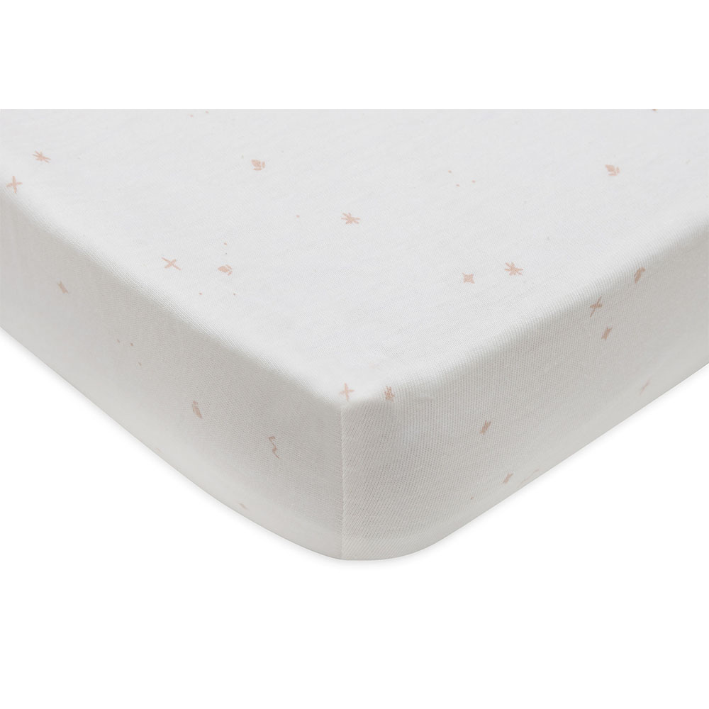 Jollein Hoeslaken junior - Twinkling Wild Rose