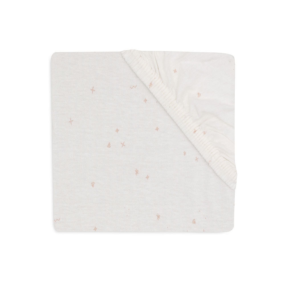 Jollein Hoeslaken junior - Twinkling Wild Rose