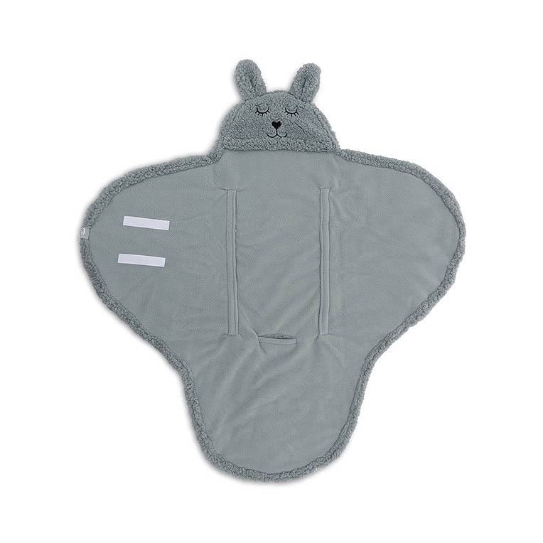 Jollein Wikkeldeken bunny - Sea green