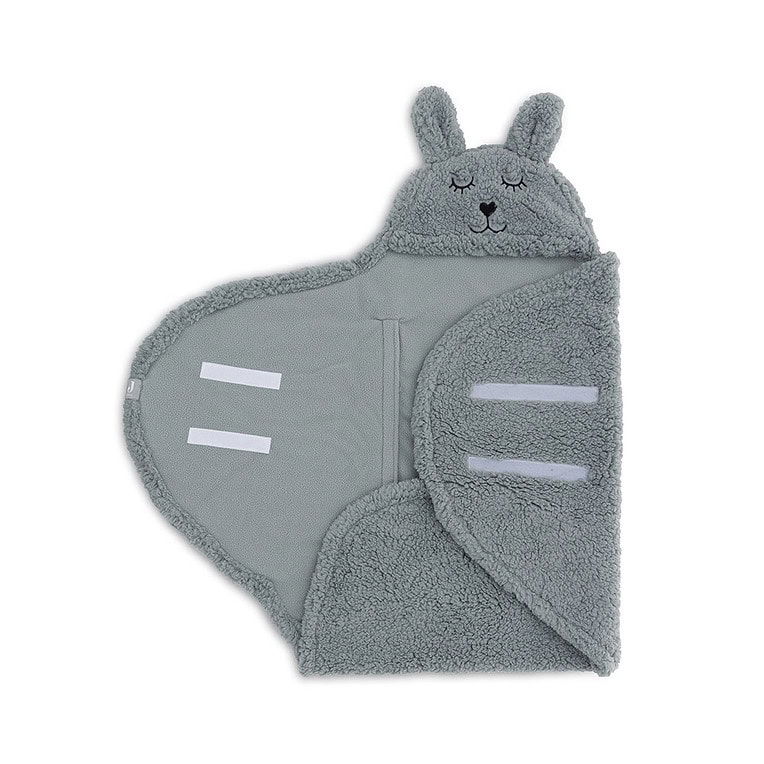 Jollein Wikkeldeken bunny - Sea green