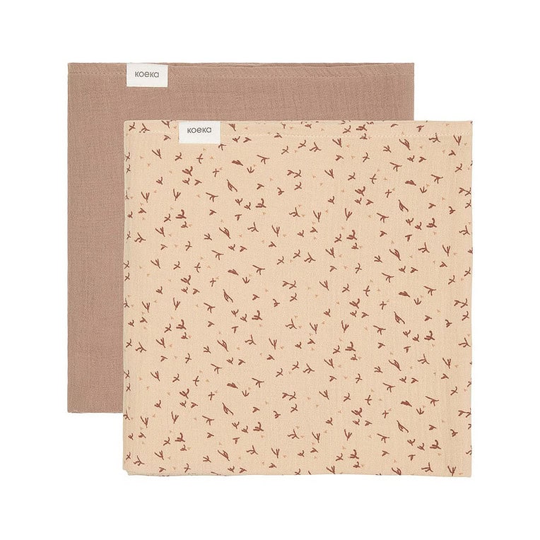 Koeka Hydrofiel swaddle 2-pack Trai