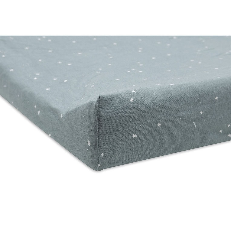 Jollein Aankleedkussenhoes twinkling - Sea Green