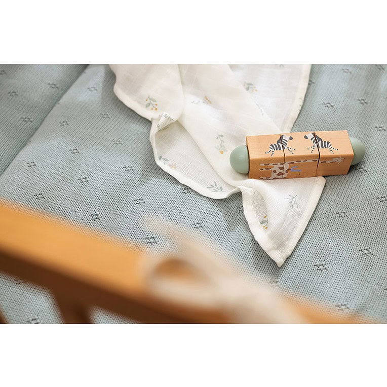 Jollein Boxkleed Cosy knit - Sea green