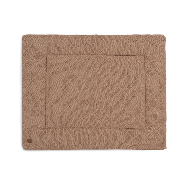 Jollein Boxkleed Check Knit - Biscuit