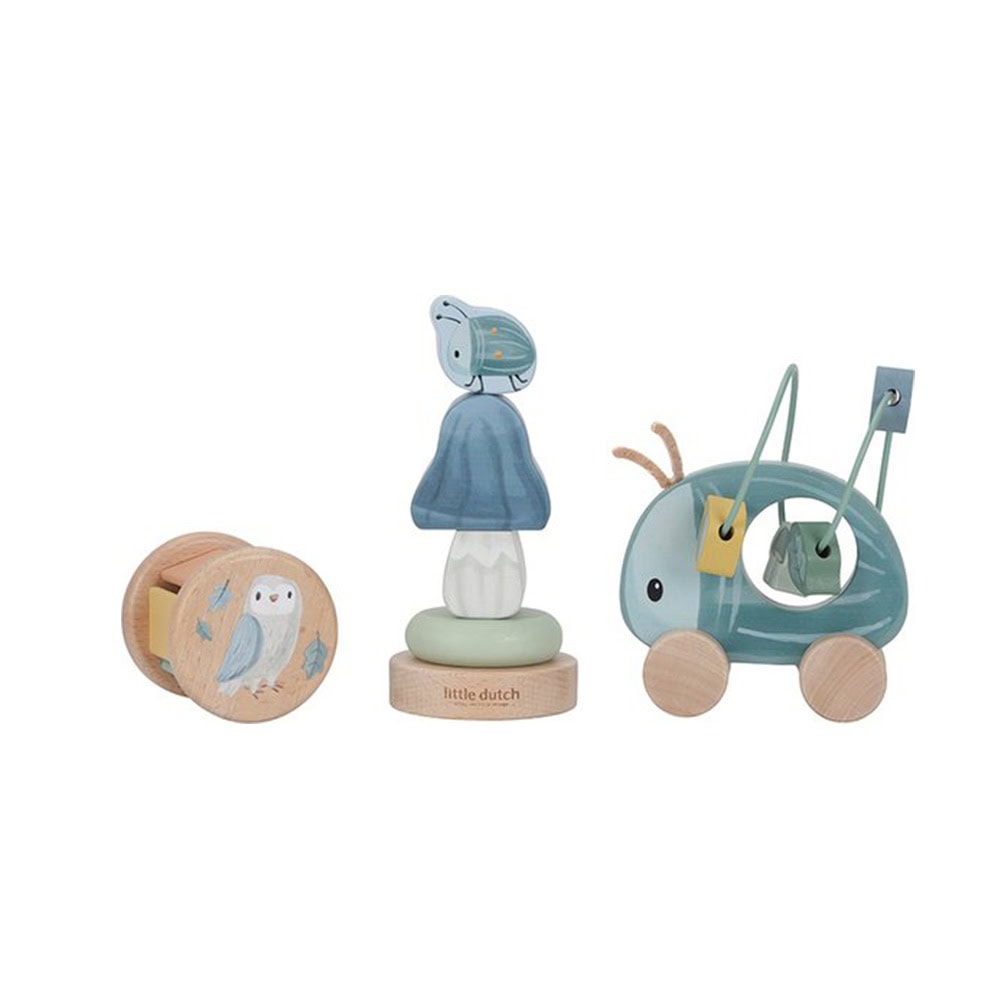 Little Dutch Giftset hout forest friends