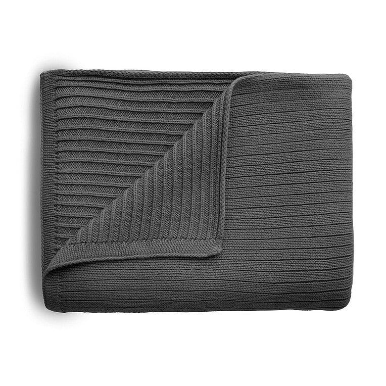 Mushie deken ribbed