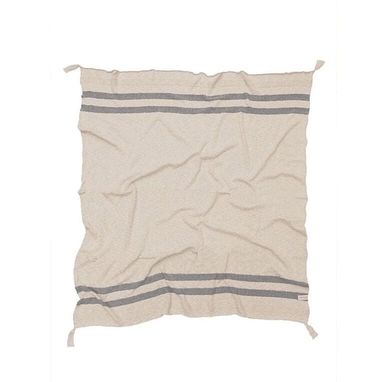 Lorena Canals Plaid Stripes gebreid