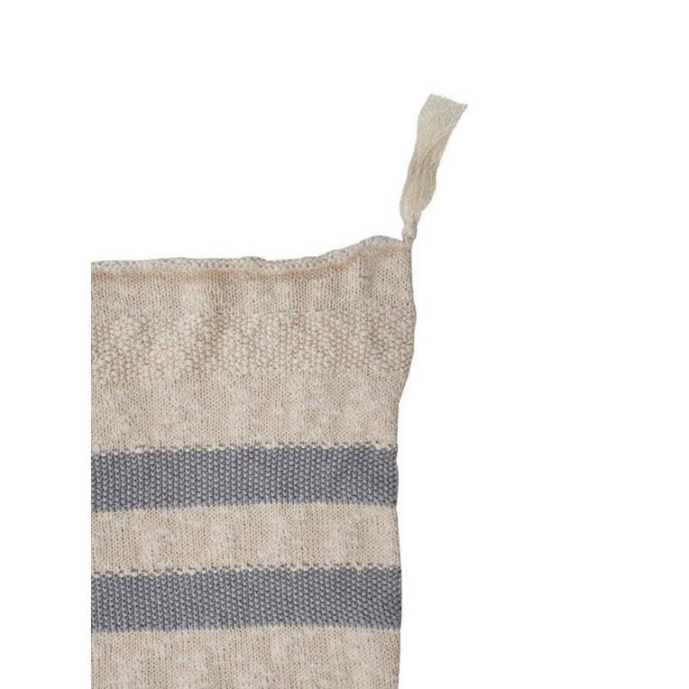 Lorena Canals Plaid Stripes gebreid