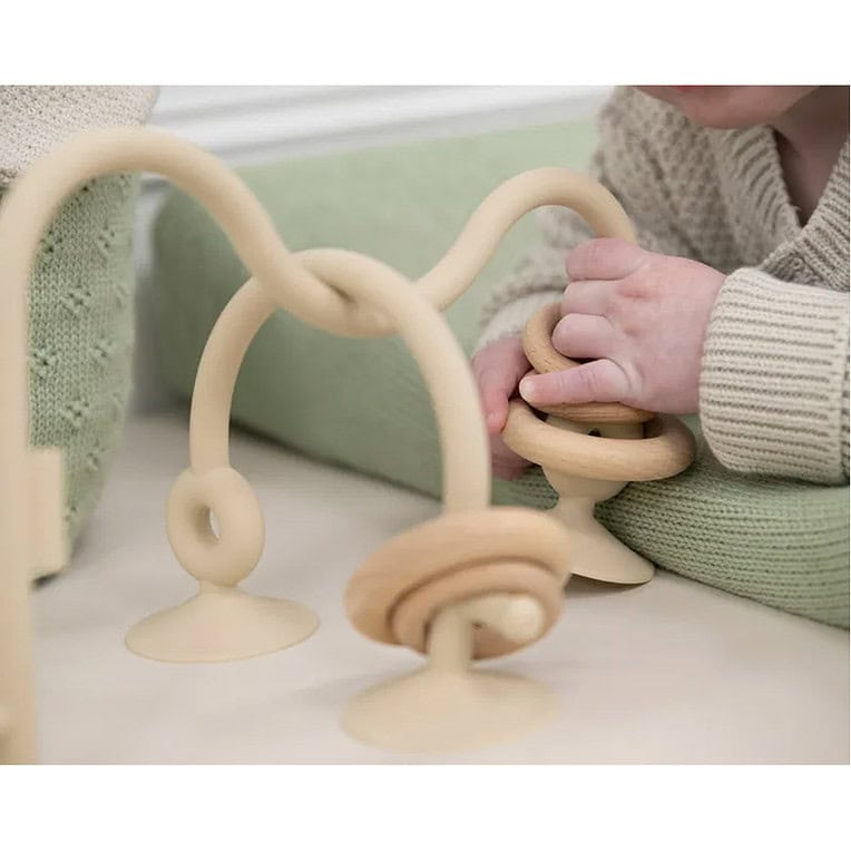 Baby's Only kralenspiraal warm linen