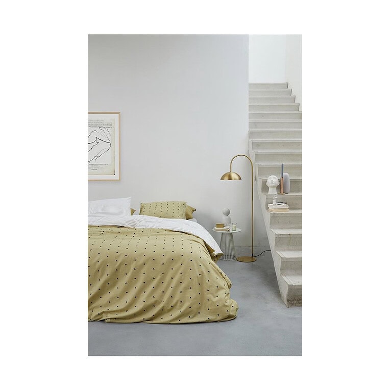 VT Wonen dekbedovertrek striped hearts