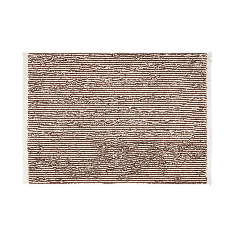 KAS Kopenhagen vloerkleed brown stripes