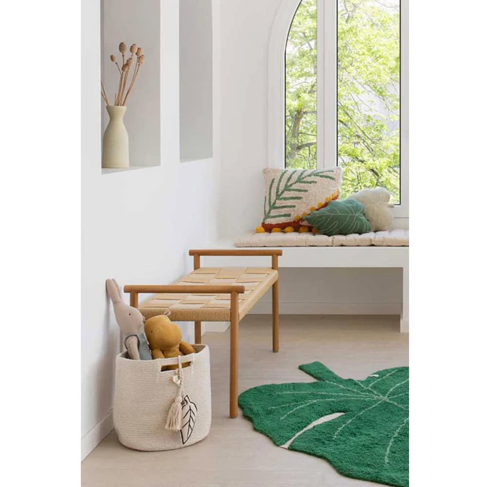 Lorena Canals mand leaf natural