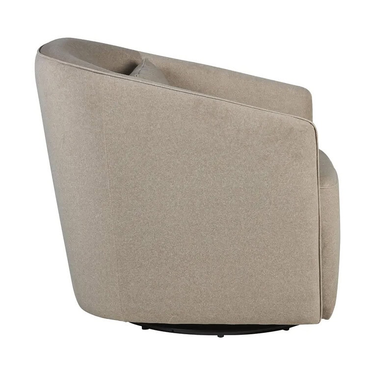 Quax Gomi Gliding & Swivel stoel - Mohair Latte