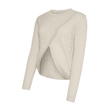 Mama Licious mlraya knit top trui - Birch