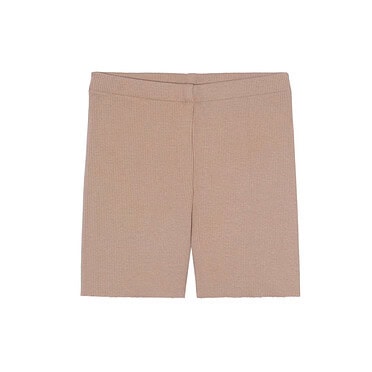A Basic Brand rib shorts