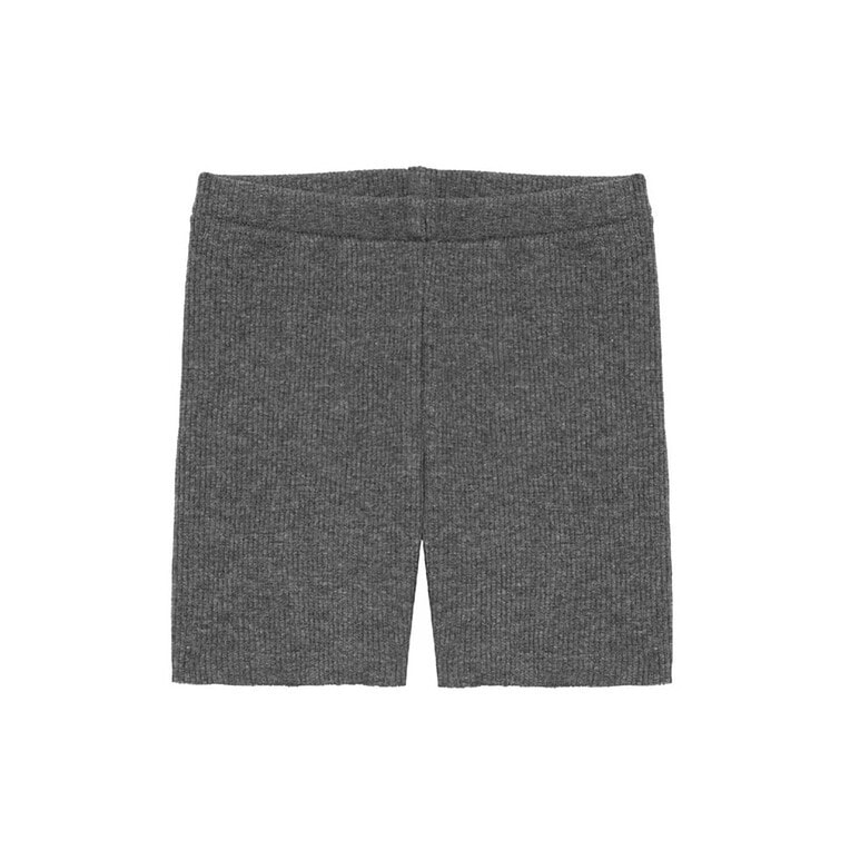 A Basic Brand rib shorts