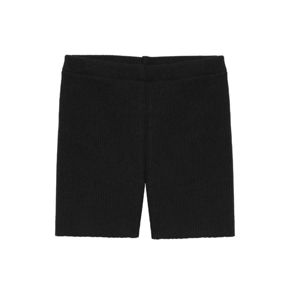 A Basic Brand rib shorts