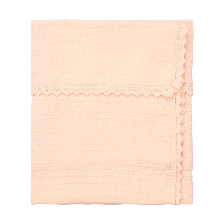 Koeka Wiegdeken Lace Elba - Peach