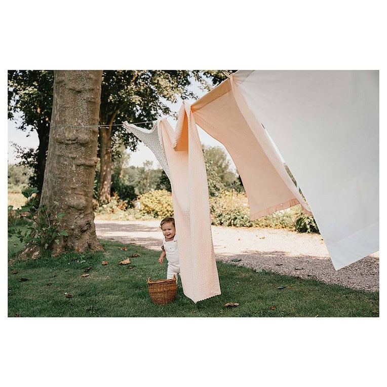 Koeka Wiegdeken Lace Elba - Peach