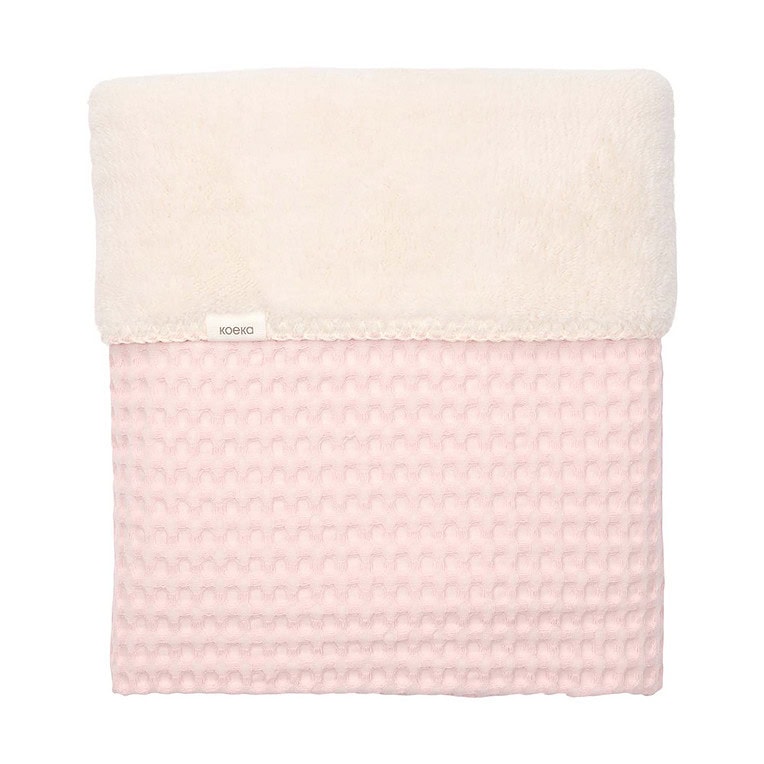 Koeka deken Wafel teddy oslo Cotton Candy