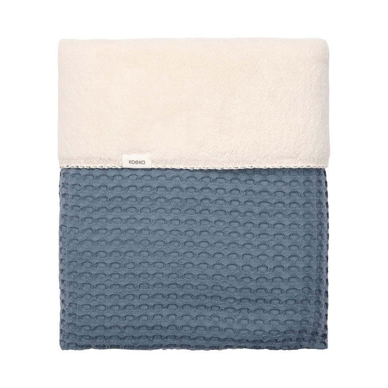 Koeka deken Wafel teddy oslo Bluestone