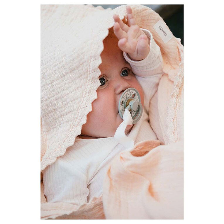 Koeka Omslagdoek Lace Elba - Peach