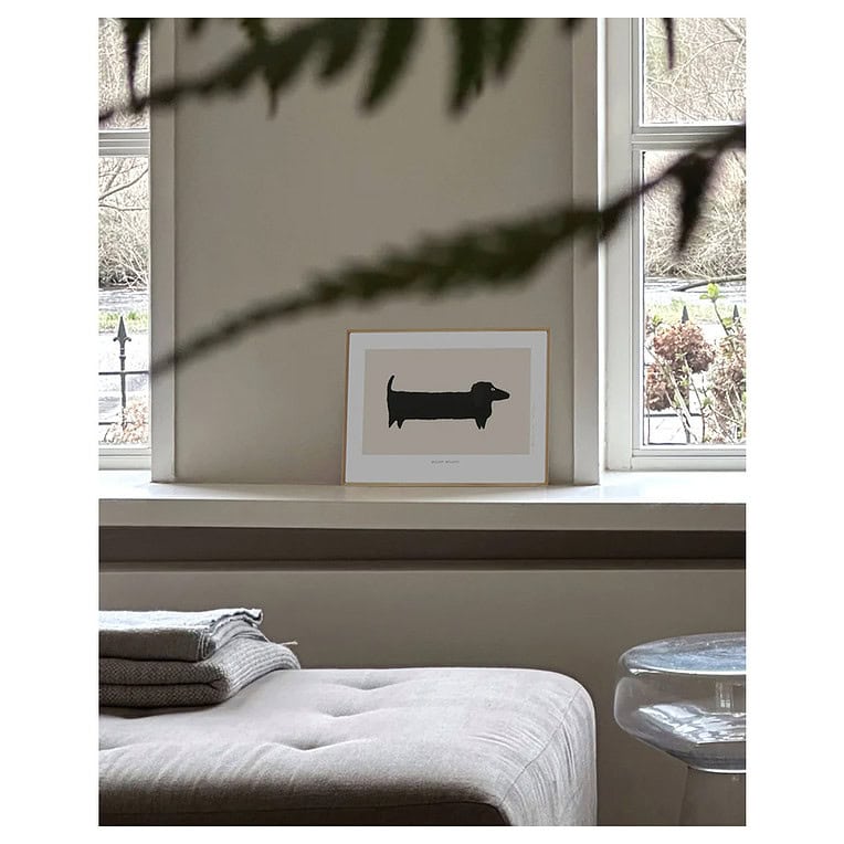 My Deer Art Shop poster A5 le chien