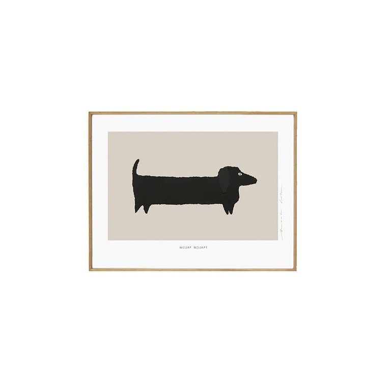 My Deer Art Shop poster A5 le chien