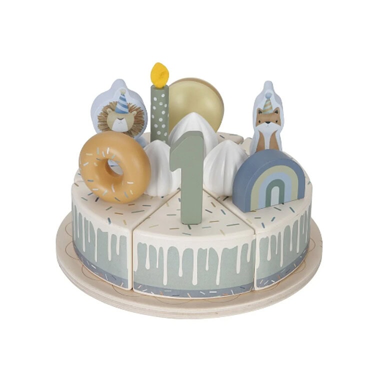 Little Dutch verjaardagstaart hout
